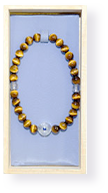Bracelet Prayer Beads (Tiger Eye Stones)