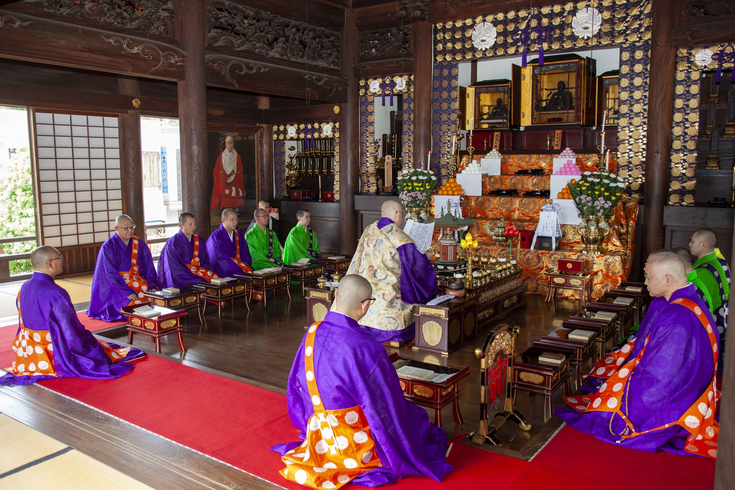 弘法大師 興教大師御誕生慶祝法会 大本山成田山新勝寺