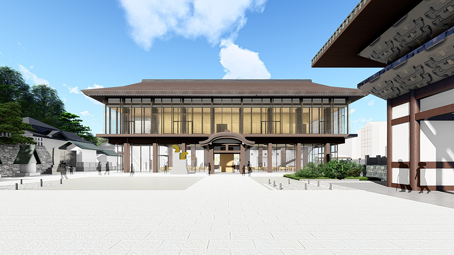 成田山信徒会館『七誓館』完成予定図