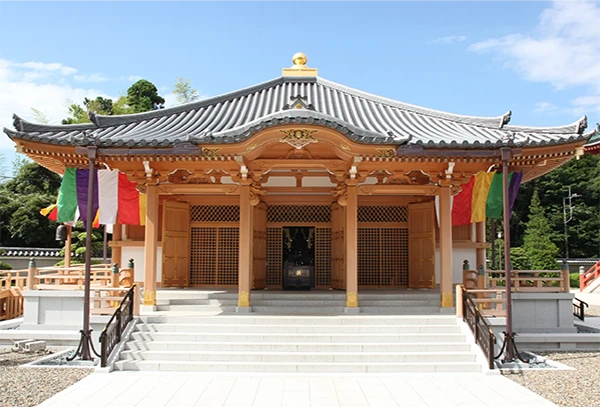 1. 醫王殿で受付